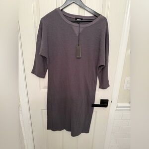 Monrow striped dress nwt size small